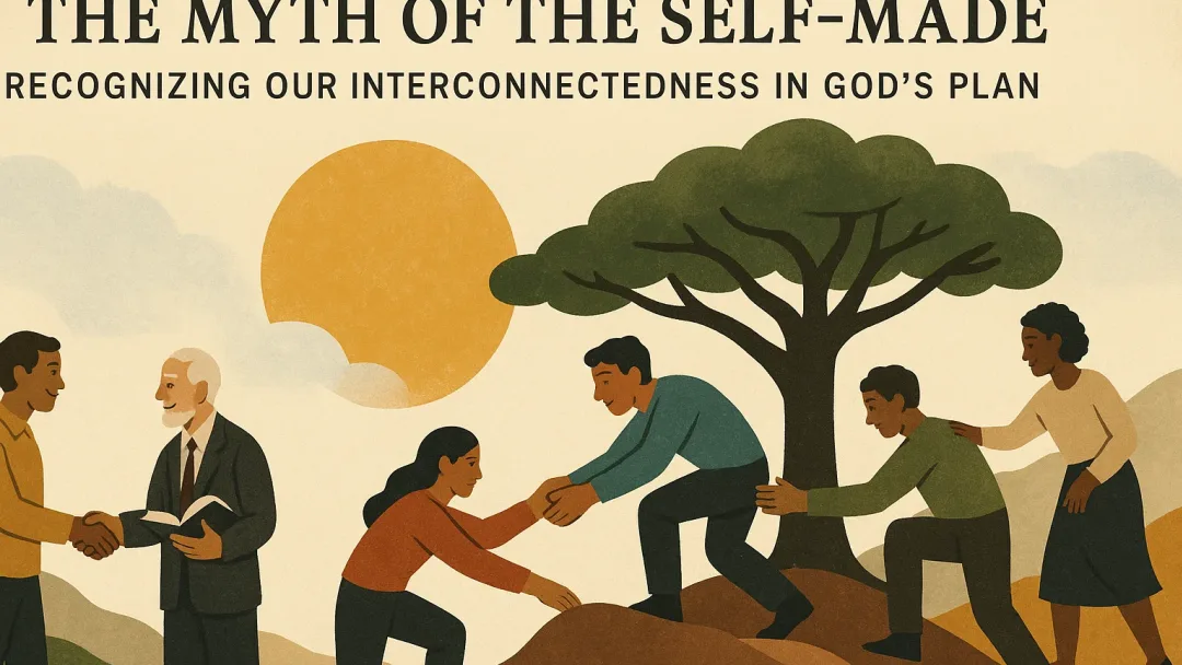 Cover for The Myth of the Self-Made: Recognizing Our Interconnectedness in God's Plan